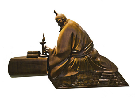 沈约雕像 沈约雕像