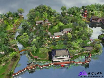 上下天光景区复原图 上下天光景区复原图