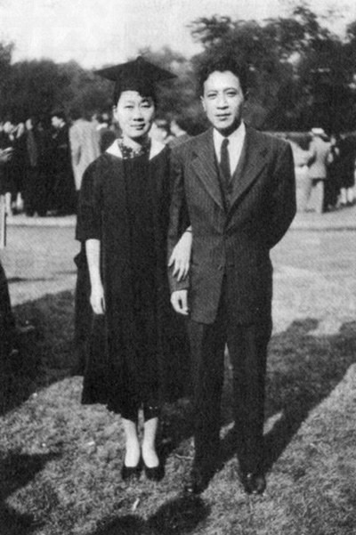 陈梦家与夫人赵萝蕤 陈梦家与夫人赵萝蕤