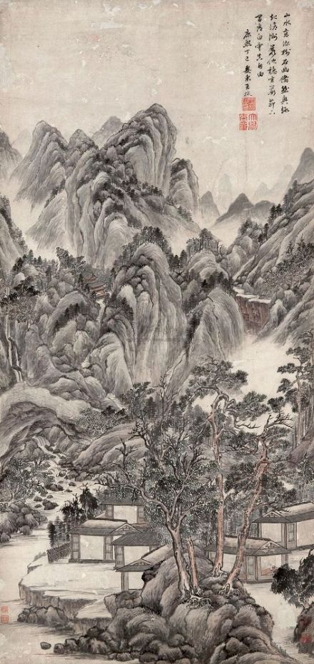 《闲看白云图》 《闲看白云图》