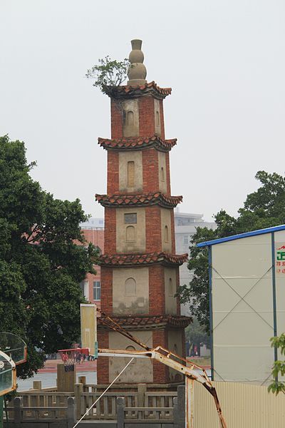 少年郑成功曾在安海星塔下读书 少年郑成功曾在安海星塔下读书