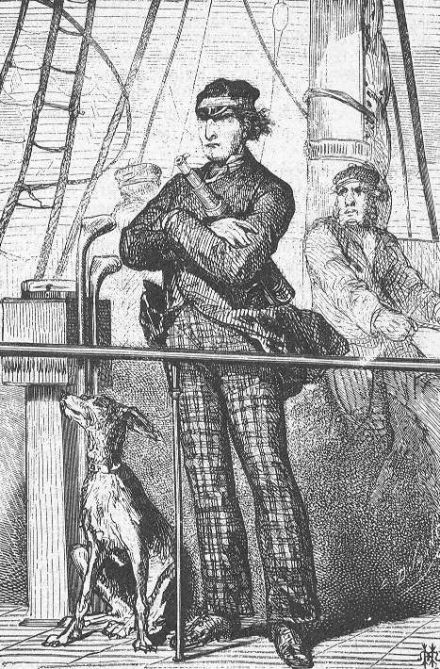 原版插图:哈特拉斯船长
原版插图:哈特拉斯船长