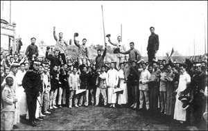 学生为先导的五四爱国运动 学生为先导的五四爱国运动