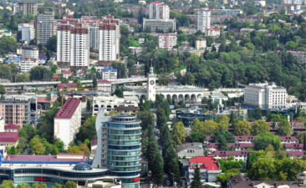 索契鸟瞰图 索契鸟瞰图