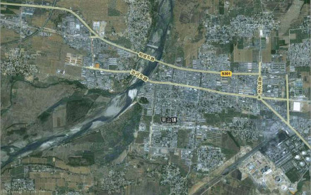 平山县卫星地图 平山县卫星地图