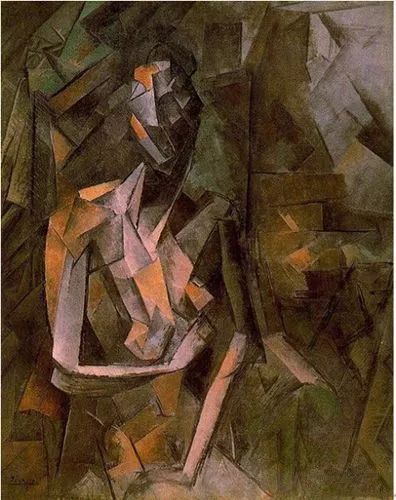 坐着的裸女 坐着的裸女