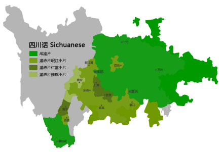 四川地区语言内部差异与分布