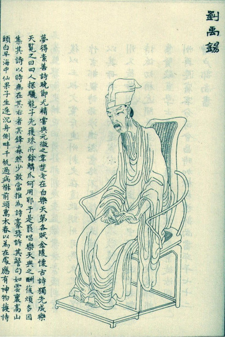 刘禹锡肖像 刘禹锡肖像