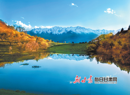 甘南州自然风光 甘南州自然风光