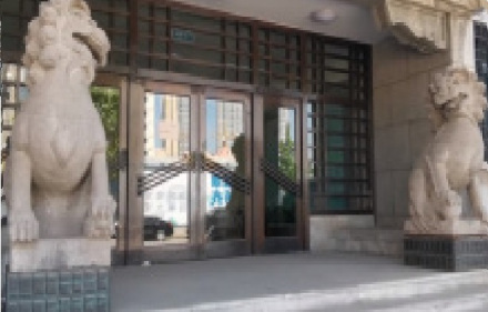 原水西庄的石狮子 原水西庄的石狮子