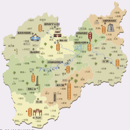 丽水人文地图 丽水人文地图