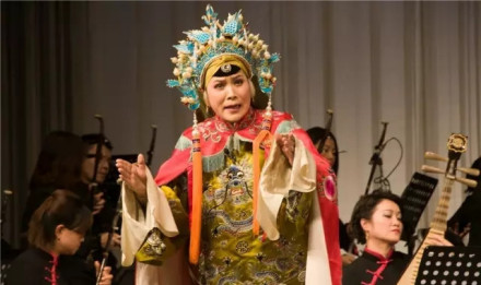 淮剧《忠烈门》中的老旦形象(景兰英饰) 淮剧《忠烈门》中的老旦形象(景兰英饰)