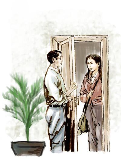 《枝岈关》中的男女主角 《枝岈关》中的男女主角