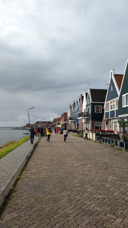 荷兰阿姆斯特丹附近的小渔村 荷兰阿姆斯特丹附近的小渔村