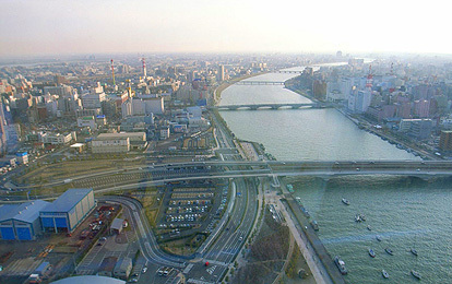 新潟县首府俯瞰图3
新潟县首府俯瞰图3