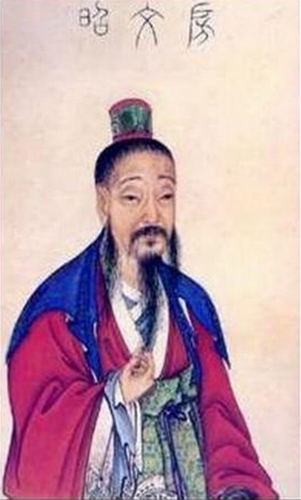 房玄龄着色像 房玄龄着色像