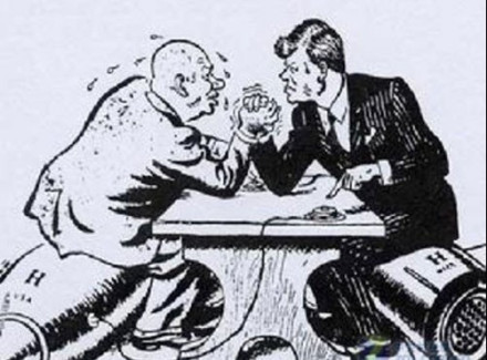 苏美军备竞赛漫画 苏美军备竞赛漫画