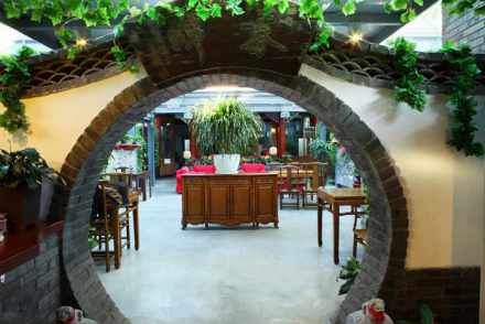 小巧的垂花门 小巧的垂花门