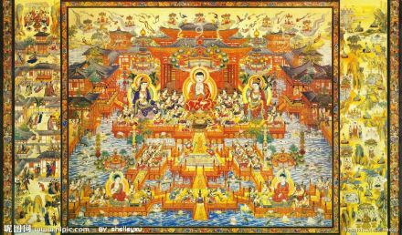 佛西方极乐世界 佛西方极乐世界