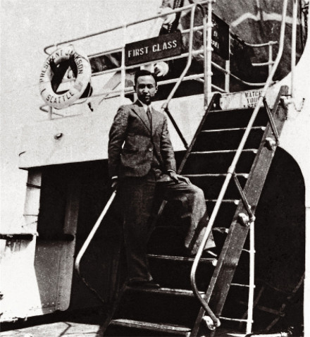 1935年,钱学森登上“杰克逊总统号”邮轮,赴美留学 1935年,钱学森登上“杰克逊总统号”邮轮,赴美留学