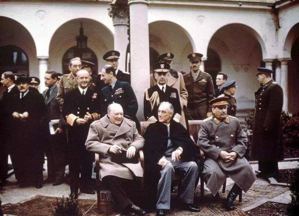 雅尔塔会议三巨头