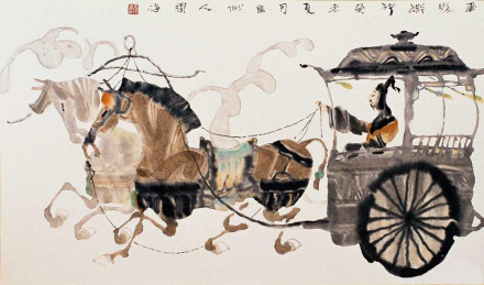 王阔海作品《绝轶图》 王阔海作品《绝轶图》