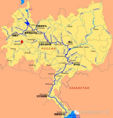 伏尔加河流域 伏尔加河流域