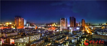 庆阳城区夜景 庆阳城区夜景