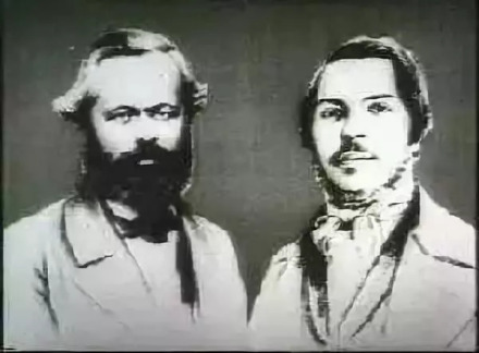 马克思与恩格斯的合影 马克思与恩格斯的合影