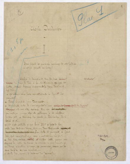 《奥兰情游》手稿(第1页)
《奥兰情游》手稿(第1页)