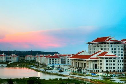 厦门大学翔安校区一角 厦门大学翔安校区一角