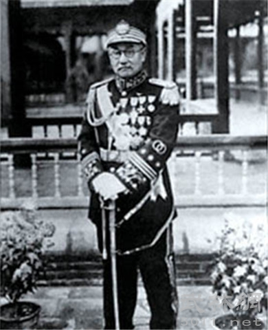 1945年在太原的阎锡山 1945年在太原的阎锡山