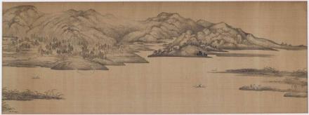 《潇湘图》,董源 《潇湘图》,董源