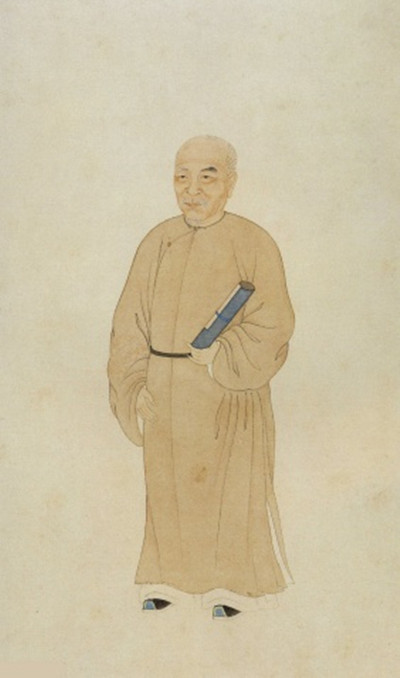 毛奇龄像 毛奇龄像