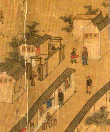 《台湾地里图》中康熙中叶台湾府城(今台南)的城隍庙和岳帝庙 《台湾地里图》中康熙中叶台湾府城(今台南)的城隍庙和岳帝庙