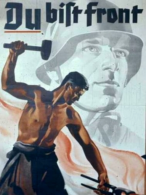 纳粹党的宣传海报