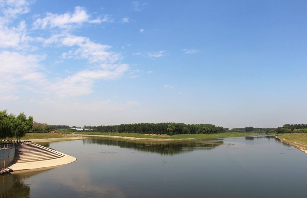 凉水河江入北运河一段