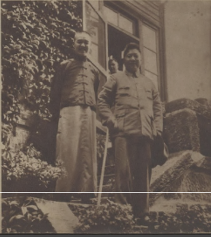 杨虎城与邓宝珊在重庆 杨虎城与邓宝珊在重庆