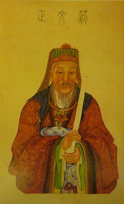 清代范仲淹画像 清代范仲淹画像