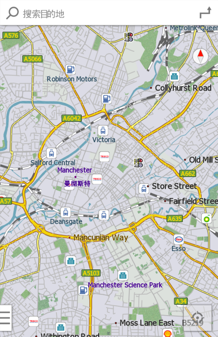 曼彻斯特城市交通图-最新erlinyou版 曼彻斯特城市交通图-最新erlinyou版