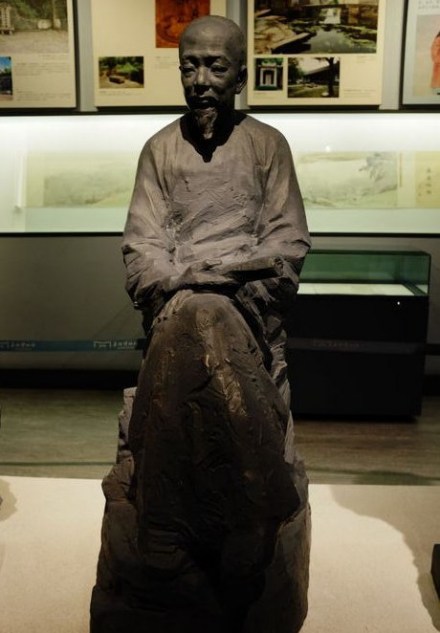 万斯同塑像 万斯同塑像