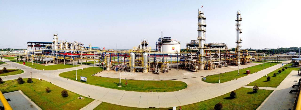 清洁能源LNG生产厂区