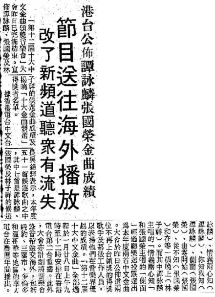 张国荣《侧面》入选十大中文金曲 张国荣《侧面》入选十大中文金曲