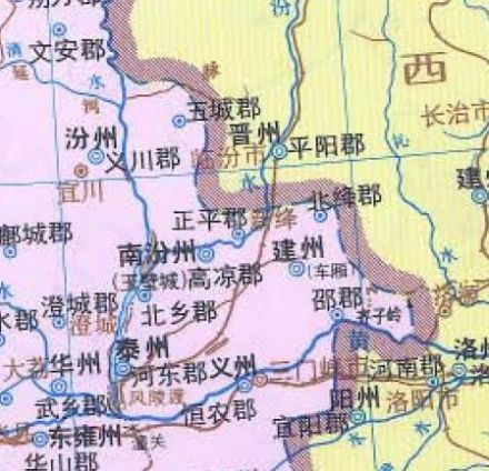 北周北齐交界 北周北齐交界