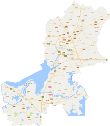 淮安市电子地图