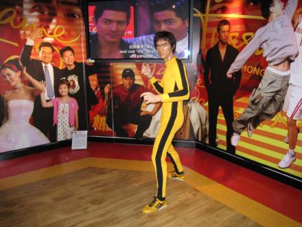 李小龙蜡像 李小龙蜡像