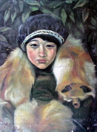 披狐皮的女孩 披狐皮的女孩