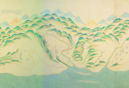 《乾隆台湾舆图》刻画了乾隆中叶台湾社会、政治、军事情况 《乾隆台湾舆图》刻画了乾隆中叶台湾社会、政治、军事情况