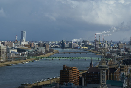 新潟县首府俯瞰图4
新潟县首府俯瞰图4