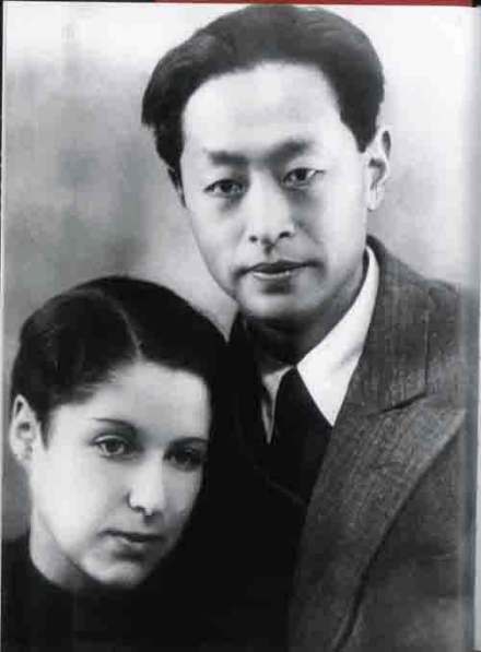 萧三和妻子叶华 萧三和妻子叶华